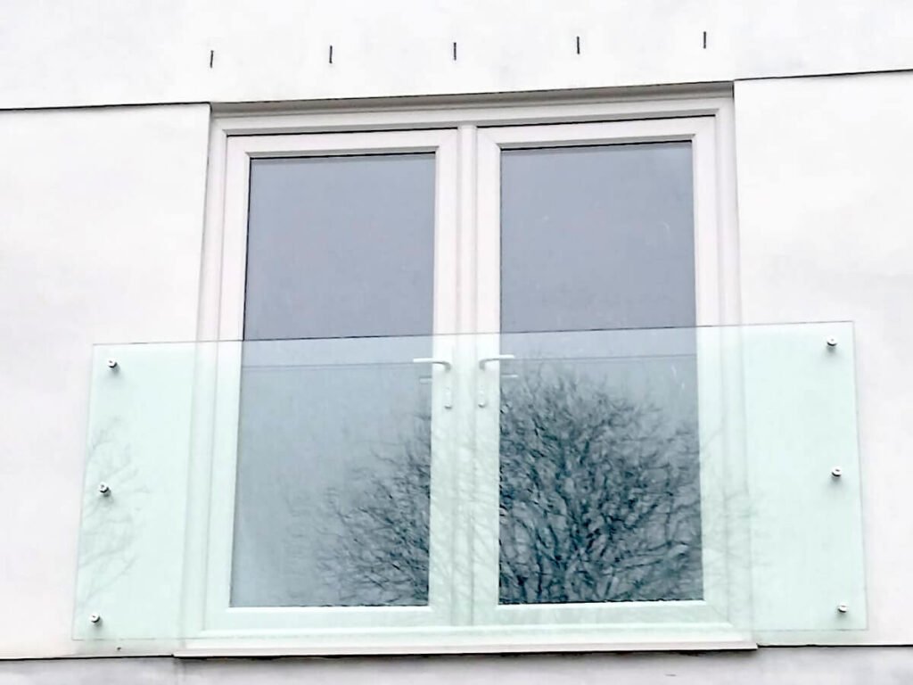 gower juliet balcony installation swansea glass balustrades